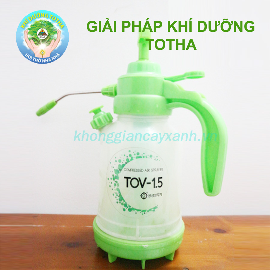 Bình xịt tưới cây TOV-1.5L xanh lá